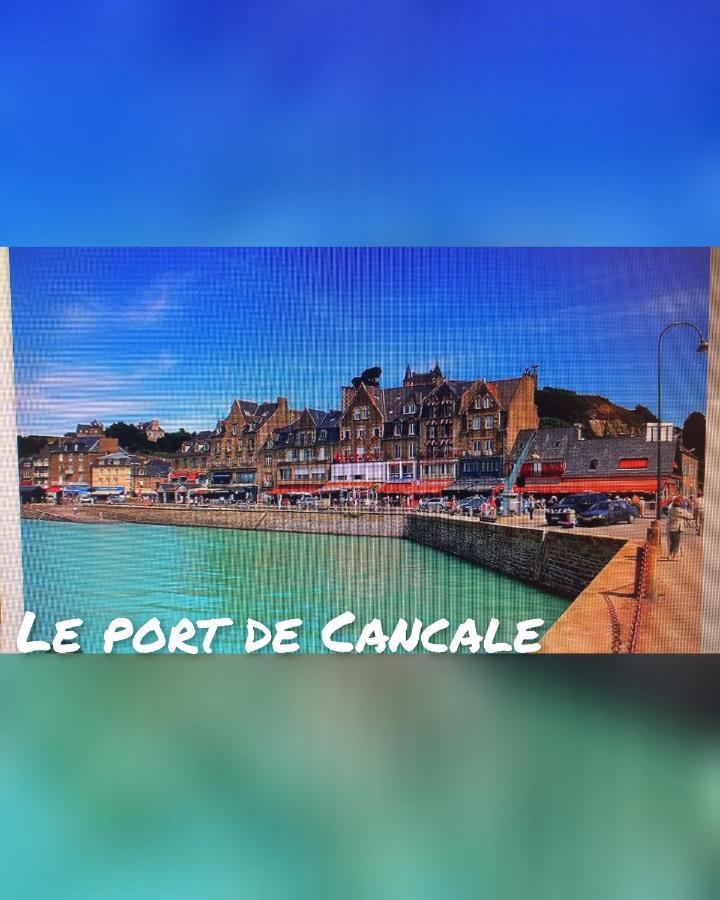 Le P'Tit Tram Cancale Exterior foto